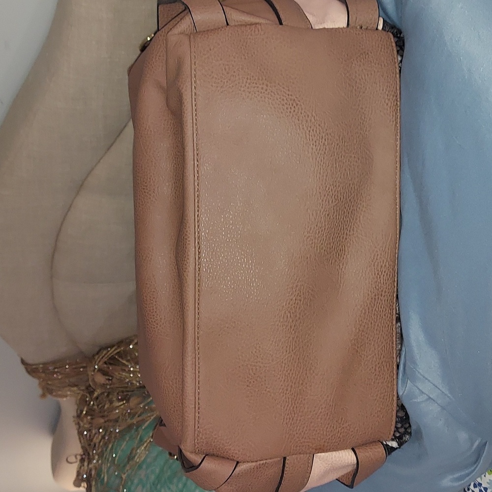 Big Buddha Large Patchwork Tote Shoulder Bag - image 6